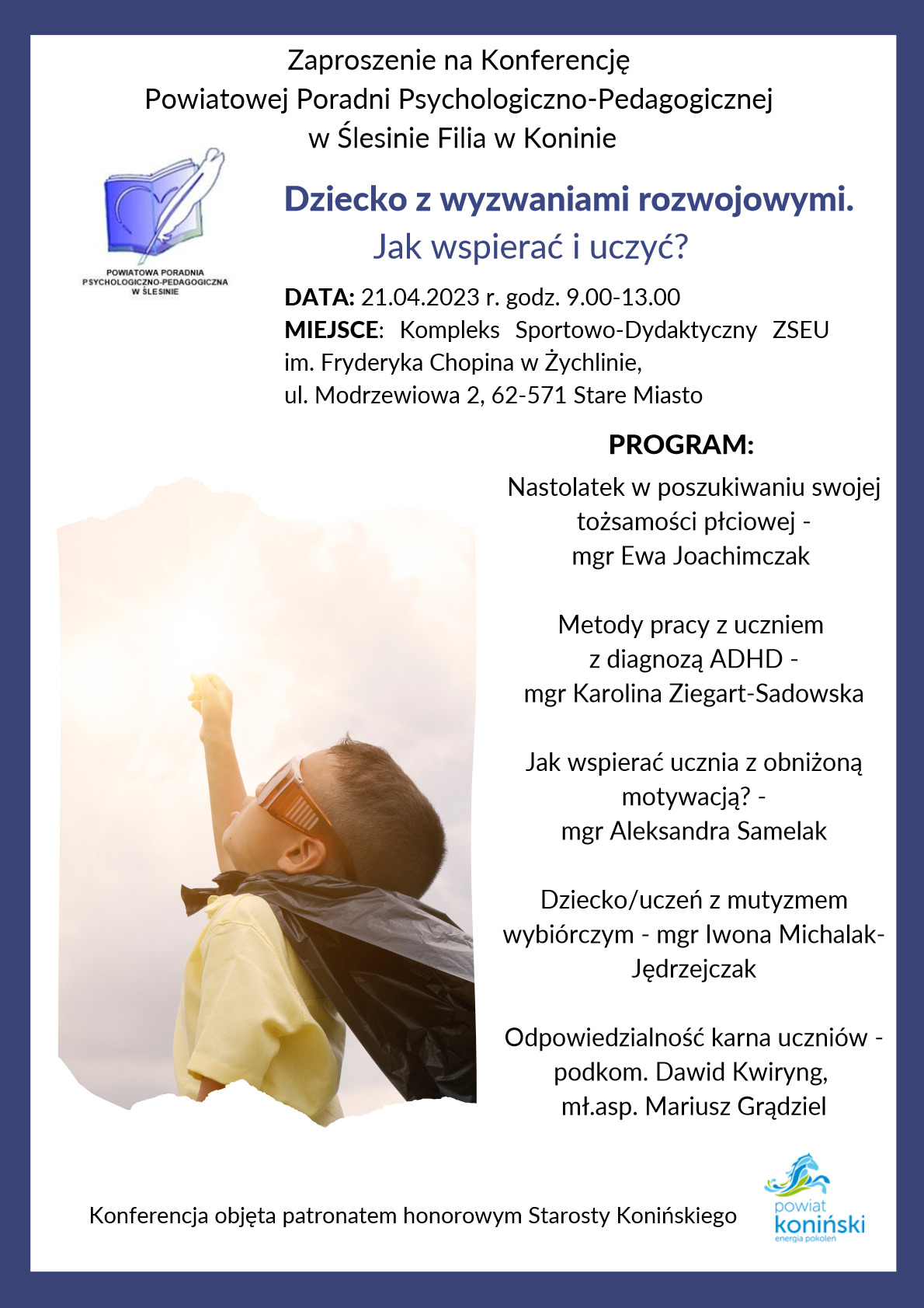 Zaproszenie1 konferencja zychlin 2023